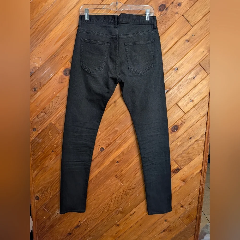 John Elliott Skinny Black Denim Jeans Size 29